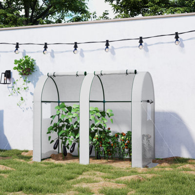 6 Ft W x 3 Ft D Hobby Greenhouse