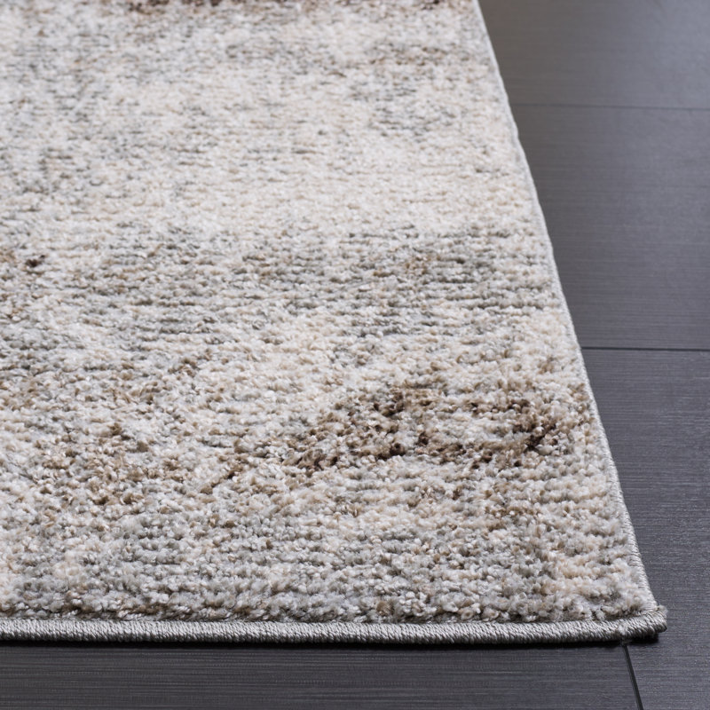 Wave Performance Abstract Indoor Rug, Rectangle 4' x 6'
