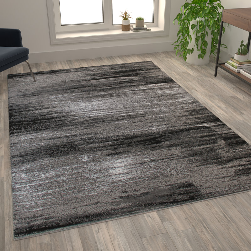 Tapis gris Alexavior, Rectangle 8 pi x 10 pi
