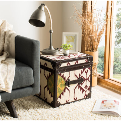 Table de bout avec rangement block Linehan