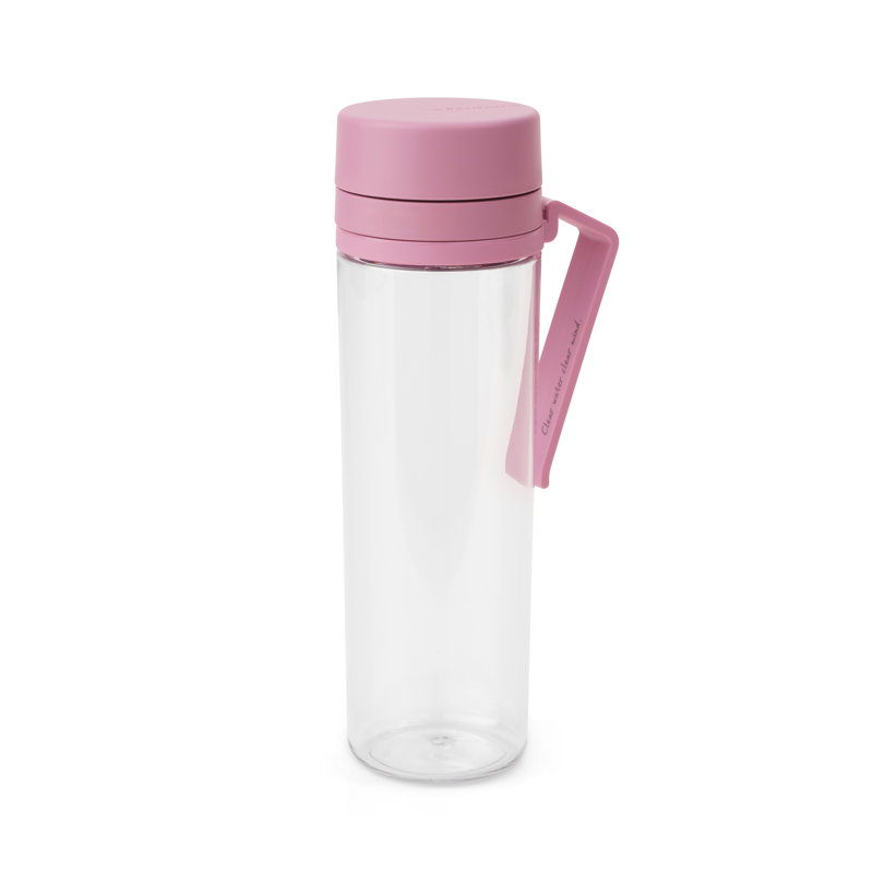 Brabantia Make & Take Water Bottle 0.5L, Lilac Pink