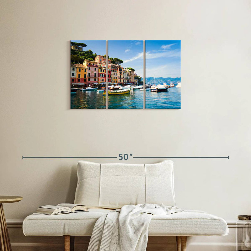 Kavia Portofino, bord de mer, H 20 po x l 33 po