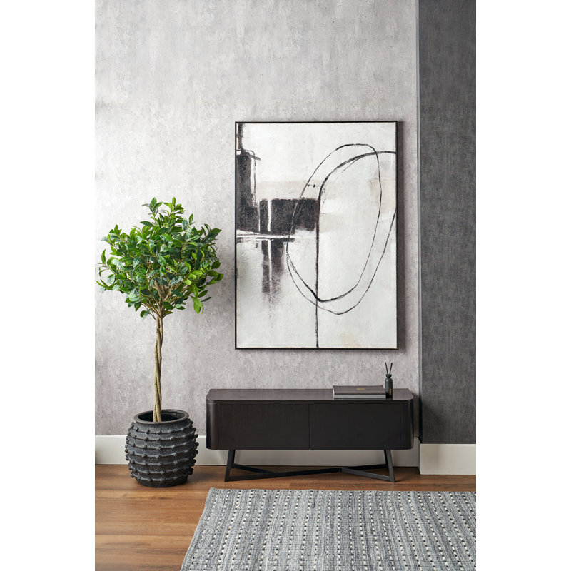 Floater Frame Painting on Canvas