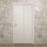 Portes coulissantes pliantes pour garde-robe | Ego 5000 | Ensemble de quincaillerie pour moulures robustes | Portes de garde-robe de chambre en bois massif