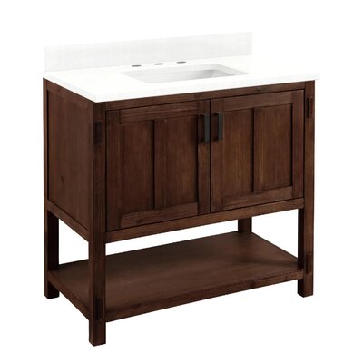 36"" Morris Single Bathroom Vanity Set with Rectangular Undermount Sink -  Signature Hardware, 458753