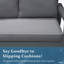 Causeuse inclinable de 53 po Konstantinos