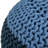 20"W Hand Knit Round Pouf-1387123777