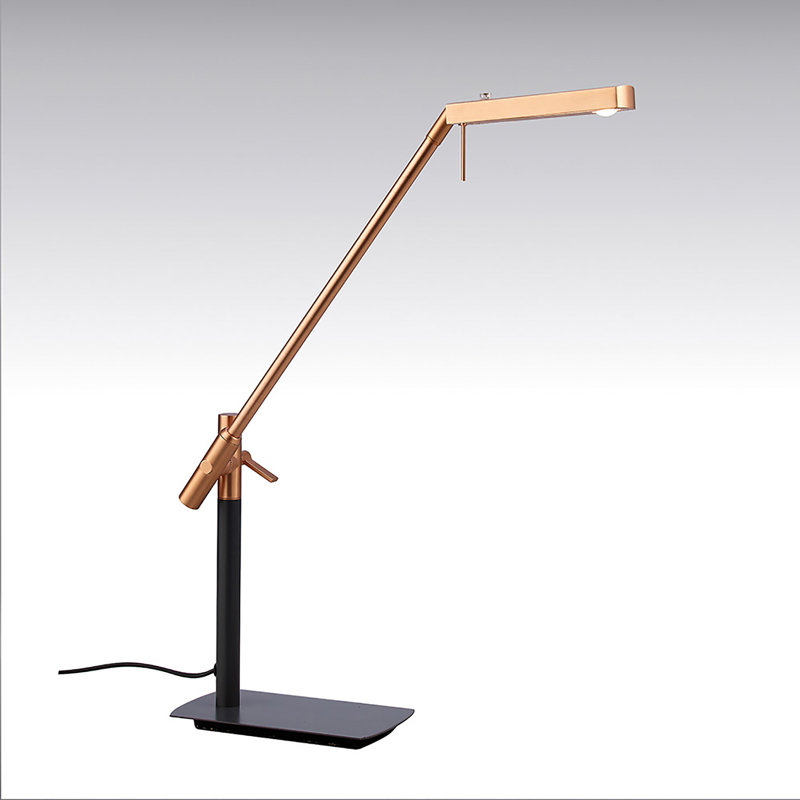 Rye Adjustable Metal Desk Lamp, Copper