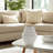 Textured Staggered Vase, White-684365145