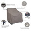 Housse pour chaise longue / club Modern Leisure Garrison, paquet de 2, L 35 po x l 38 po x H 31 po, granit