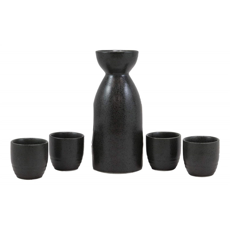 Hazleton Ceramic 5 - Piece Beverage Serving Set