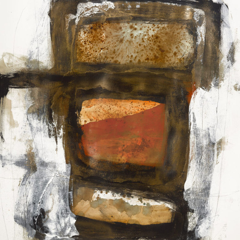 «Match Box 1» par Maeve Harris, reproduction sur toile flottante, H 51 po x l 51 po