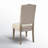Bianca Tufted Parsons Chair-403498164