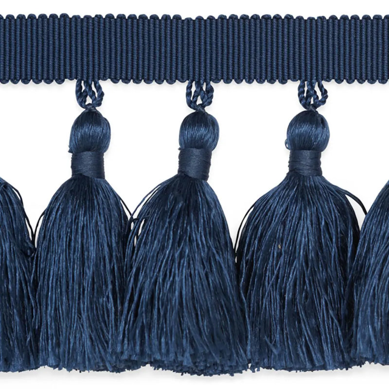 Valentin Silk Tassel, Navy