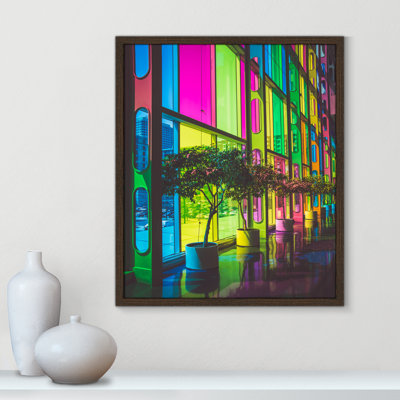 «Colorful Facade on Paper» par Felix Dubois, impression