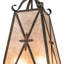 12" Square North Star Pendant