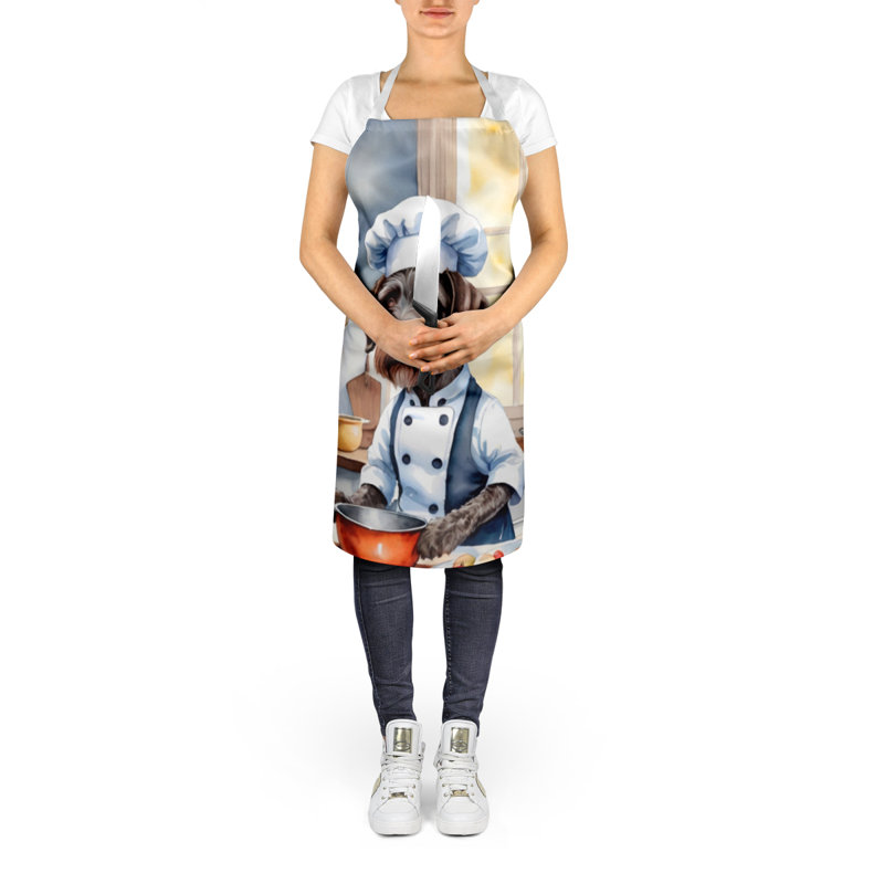 No Pattern Bib Apron