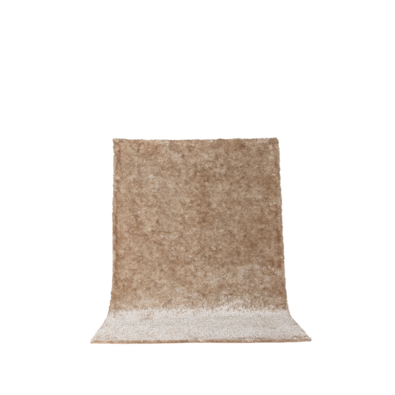 Dikomo Solid Colour Shag Area Rug, Rectangle 160cm x 230cm