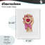 «Pink Lips in Mirror», reproduction encadrée sous verre, conception de Ziwei Li-844062573-844062550
