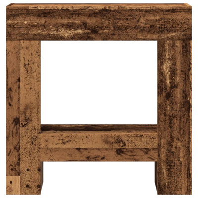 Fireplace Surround 81X18x82 Cm Engineered Wood