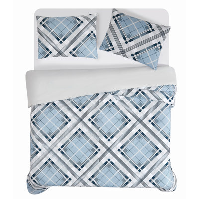 Truly Soft Lars Plaid Microfiber Comforter Sets