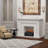 Parvati 23.03'' W Black Electric Stove