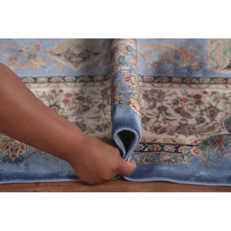 Tapis traditionnel floral 7 x 10