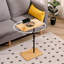 Tables d'appoint à hauteur ajustable en forme de C