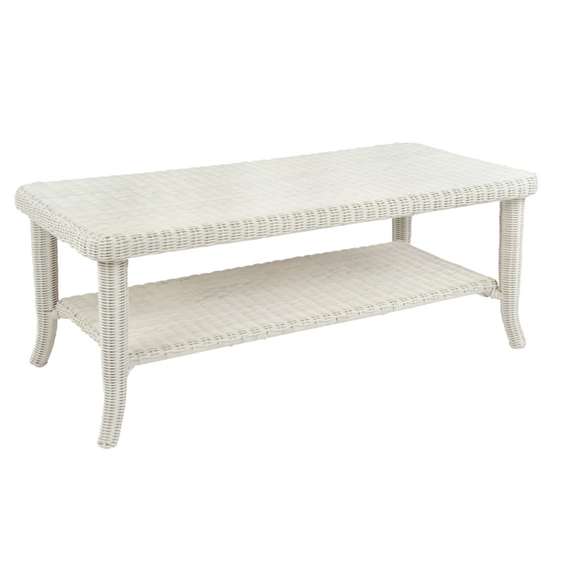 Cape Cod Outdoor Coffee Table, White