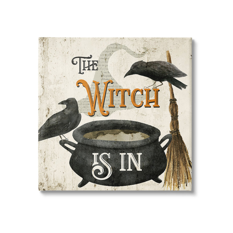 Art mural rétro "Witch Is In Canvas" par Deane Beesley, H 30 po x l 30 po