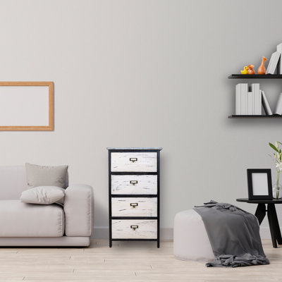 WOOD CABINET 4DRAWERS