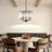 Friedhardt 5-light Crystal Chandelier With Flower Shades