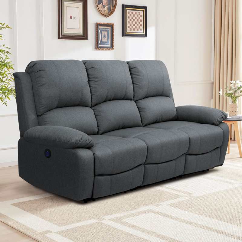 Nethaniah 2 - Piece Living Room Set, Dark Grey