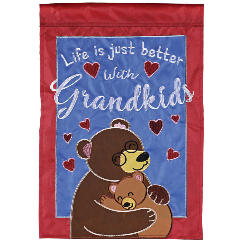 Drapeau de jardin «Life Is Just Better With»