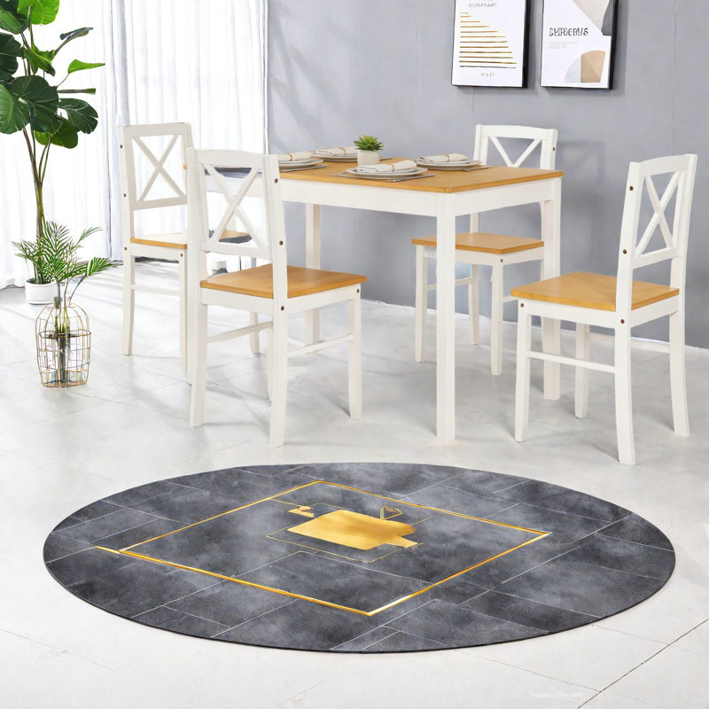 Space-saving Solid Wood Dining Table Sets For Small Spaces
