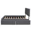 Lit plateforme tapissier-1298790129