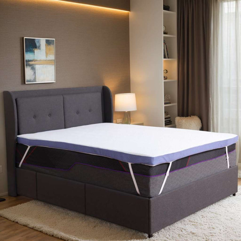 Surmatelas en mousse viscoélastique gélifiée 3 pouces, Complète