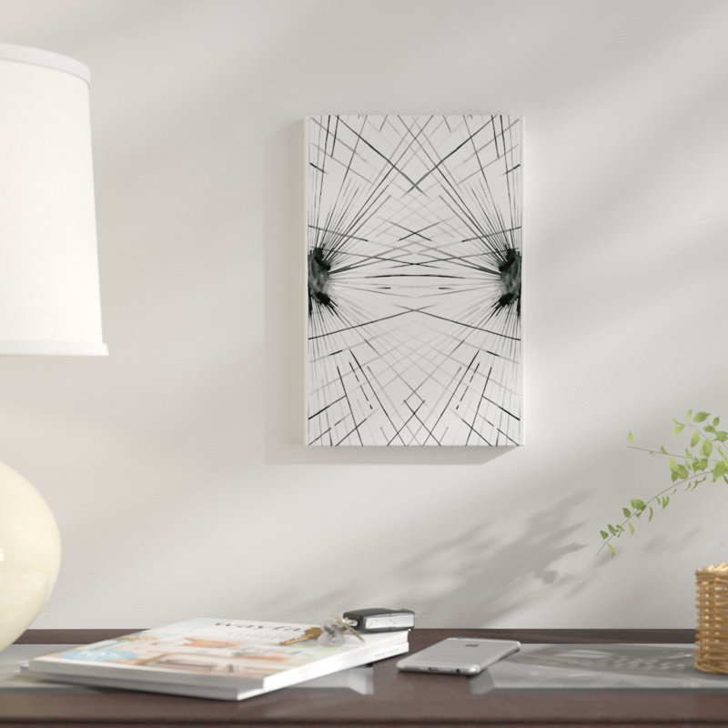 « rayons iv », impression sur toile, H 18 po x l 12 po x P 1,5 po, Toile tendue, Pas de tapis