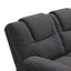 Fauteuil inclinable manuel de 94,4 po Modern Canapé avec boîte de rangement et deux porte-gobelets
