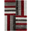 Tapis rouge à motif géométrique Lantanas-1949997139