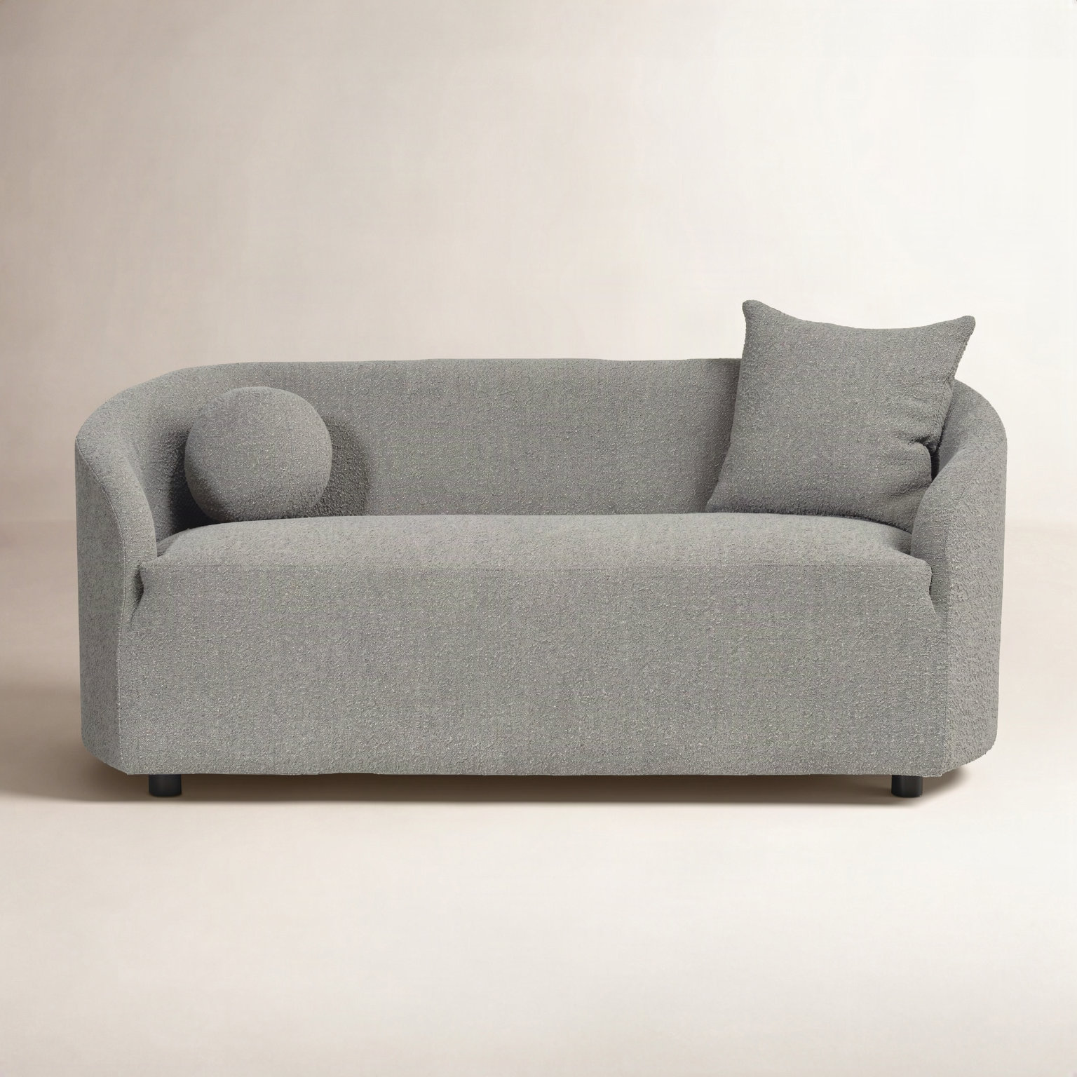 Deans 68" Loveseat, Gray