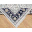 Tapis noué à la main 8 pi 7 po x 12 pi 0 po, blanc et laine, motif Nain, 250 KPSI
