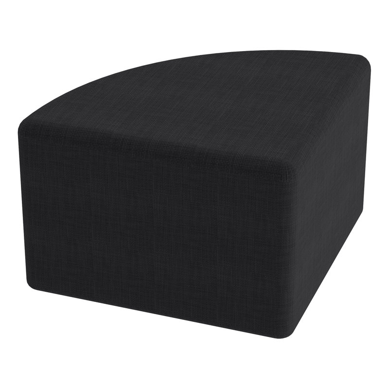 Learniture Structured Pie  Stool -Flexible Modular Collaborative Soft Seating For Office, Home, Lounge And School Classrooms With Durable Frame 1037N
