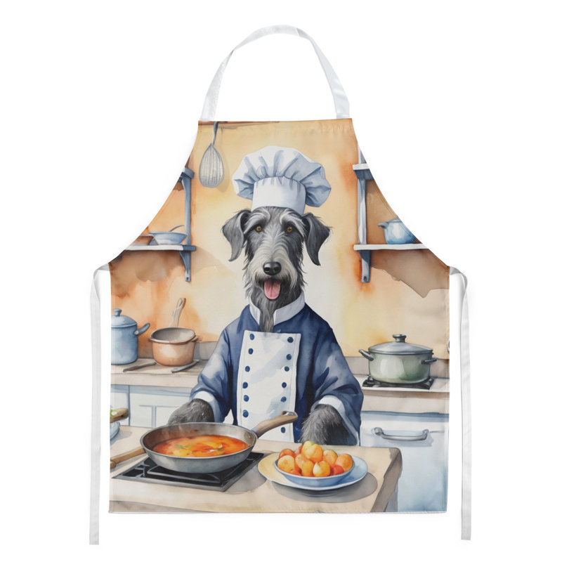 No Pattern Bib Apron