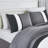 Floral Embroidered Microfiber 7 Piece Comforter Set-114664488-114664489
