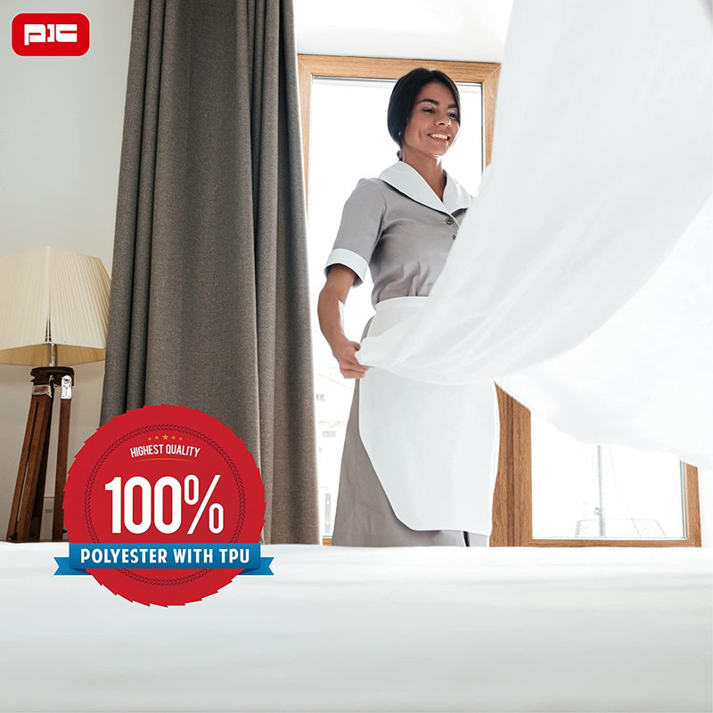 Protège-matelas imperméable avec fermeture à glissière Aldo, Très grand lit