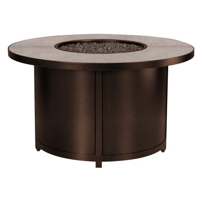 Capri Iron Outdoor Fire Pit Table