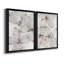 «Soft Wind Flowers I», ensemble de 2 impressions sur toile encadrées-95713655-95713640