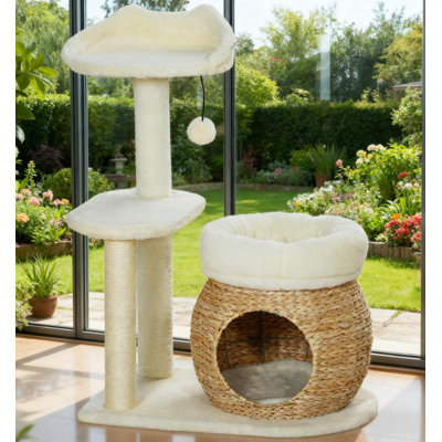 Downloads: 53 
31" Cat Tree Tower with Scratching Posts