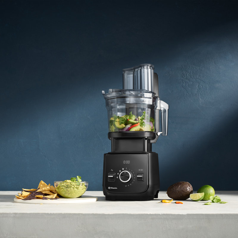 Vitamix 12-Cup Black and Clear Food Processor Attachment